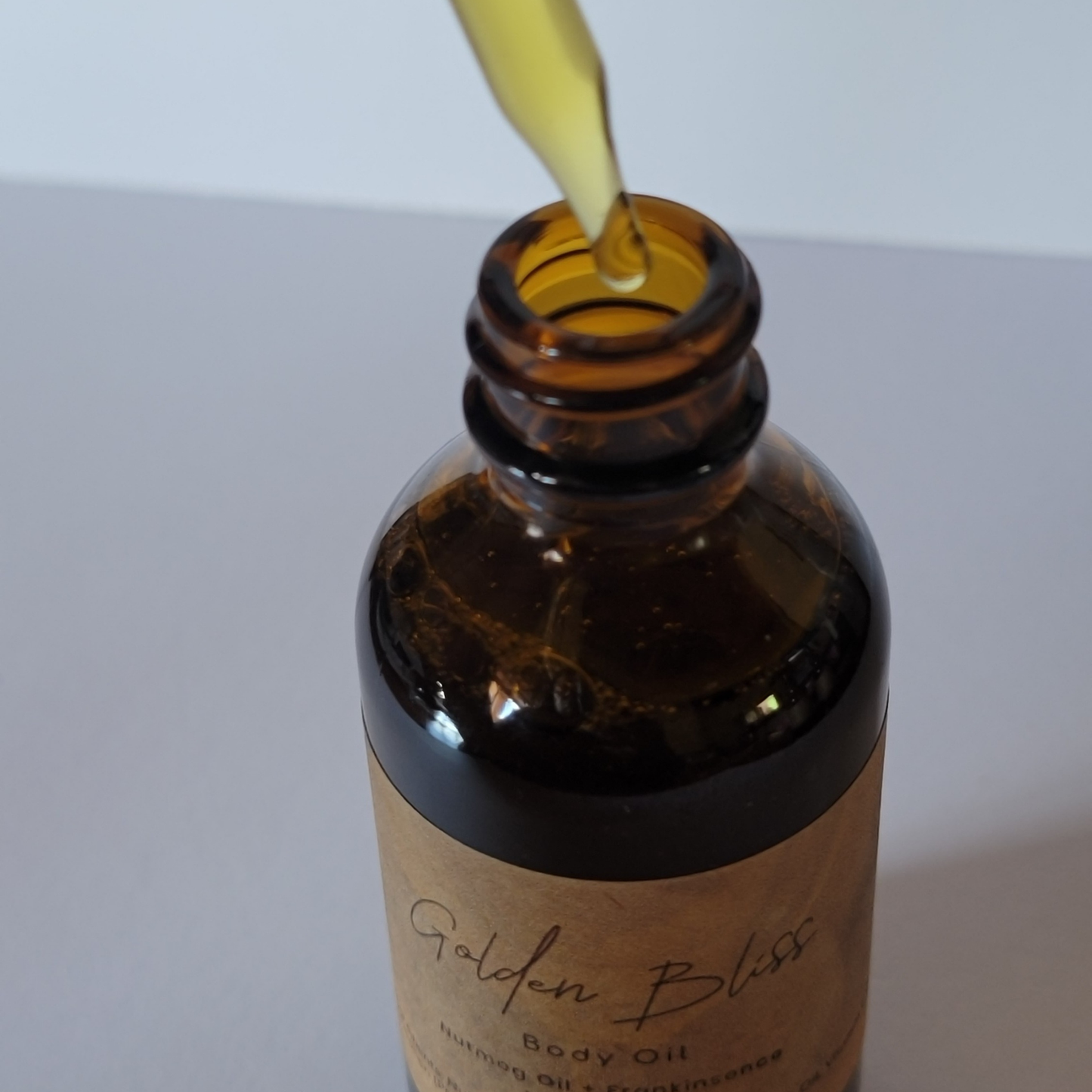 Golden Bliss Body Oil with Frankincense