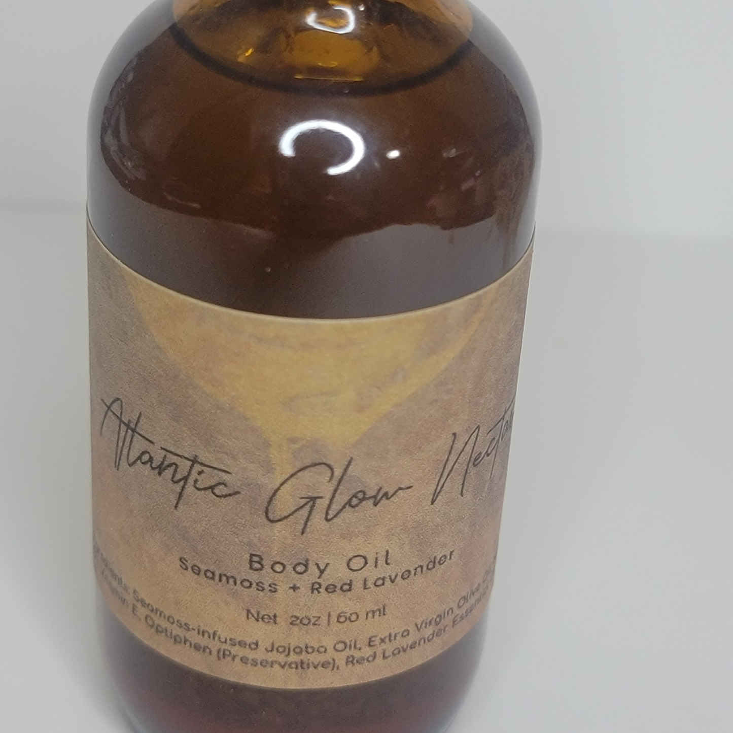 Atlantic Glow Nectar Body Oil with Red Lavender