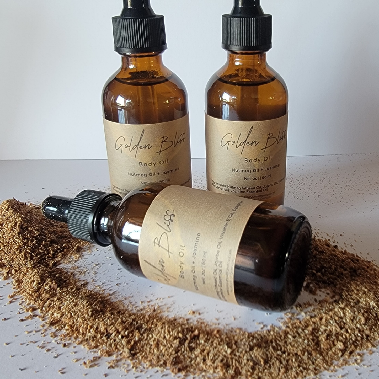 Golden Bliss Body Oil with Jasmine