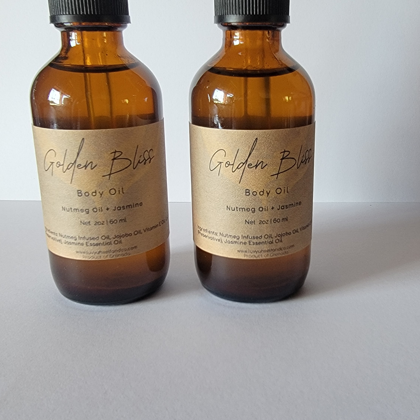 Golden Bliss Body Oil with Jasmine