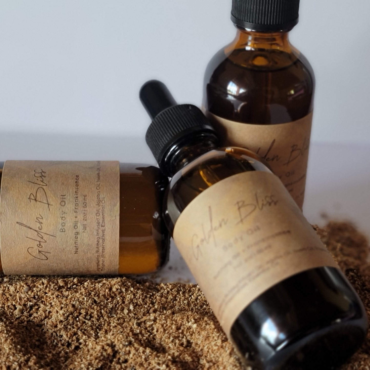 Golden Bliss Body Oil with Frankincense