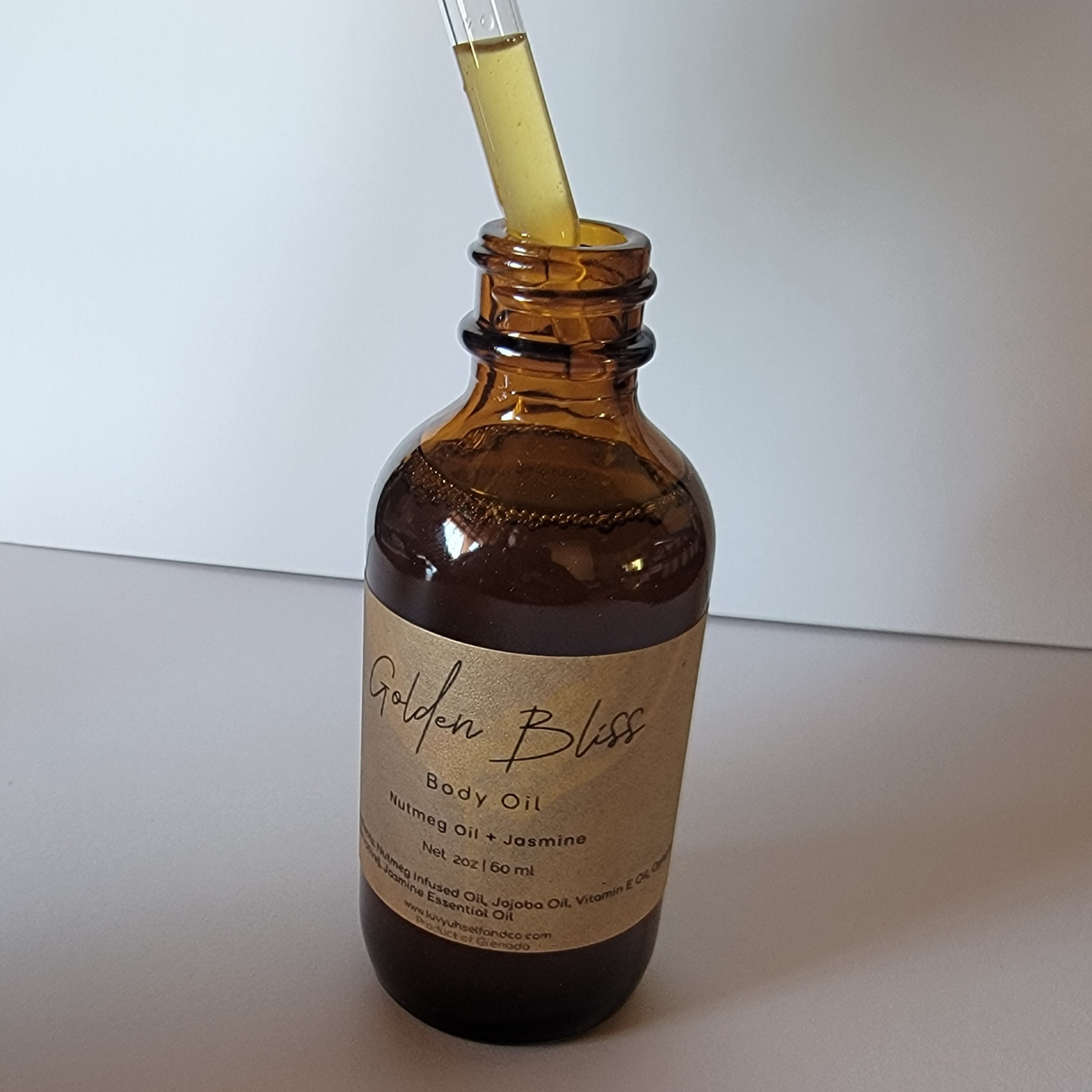 Golden Bliss Body Oil with Jasmine