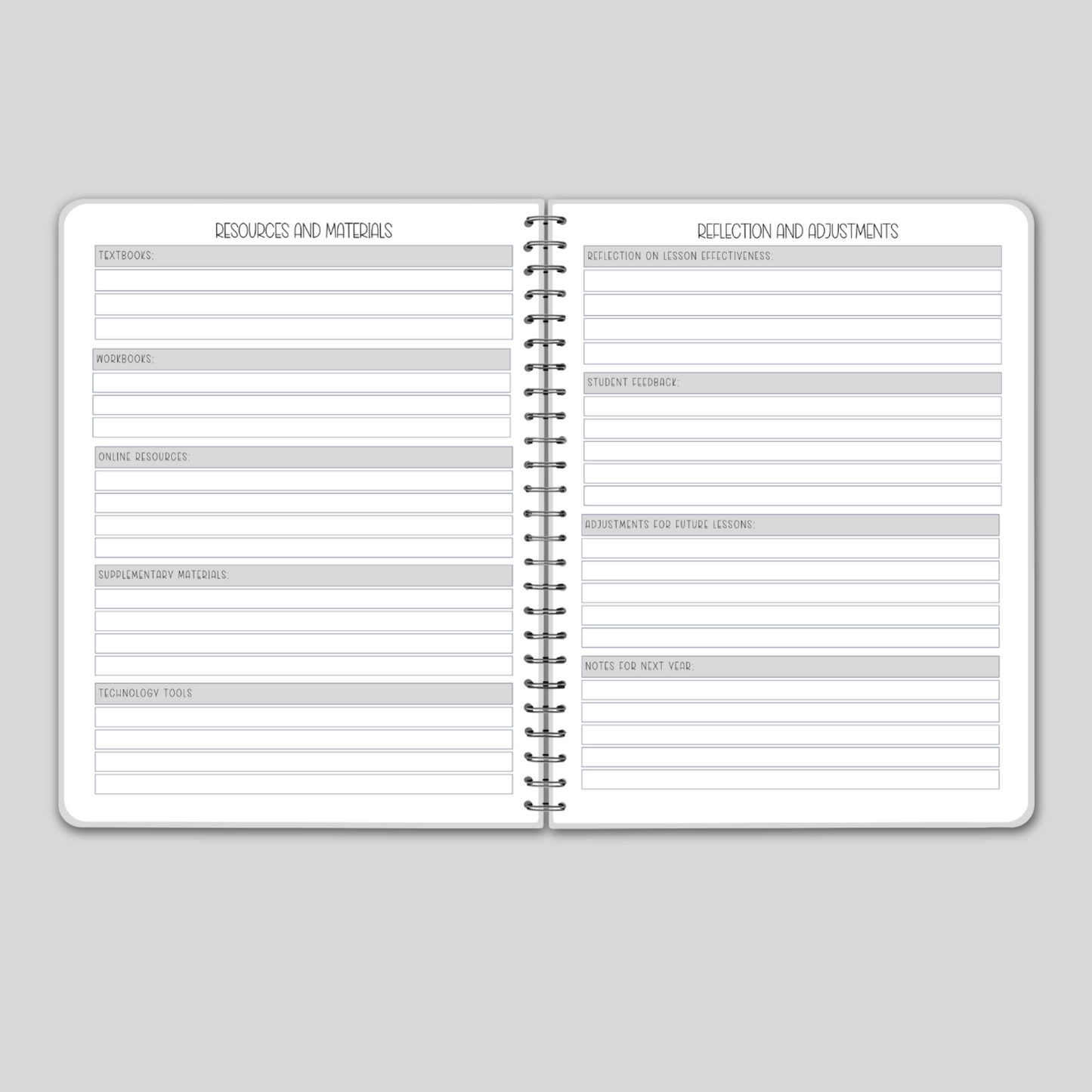 Curriculum Mapping Planner