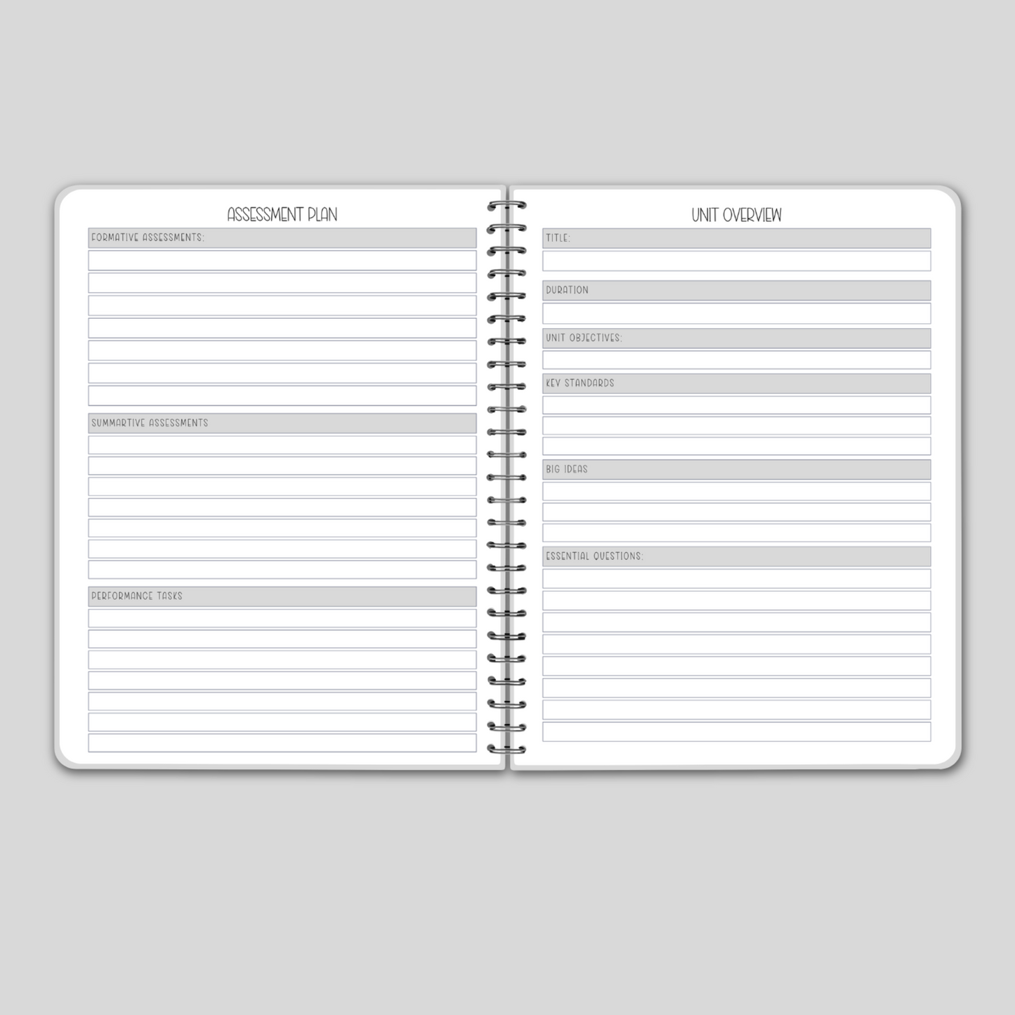 Curriculum Mapping Planner