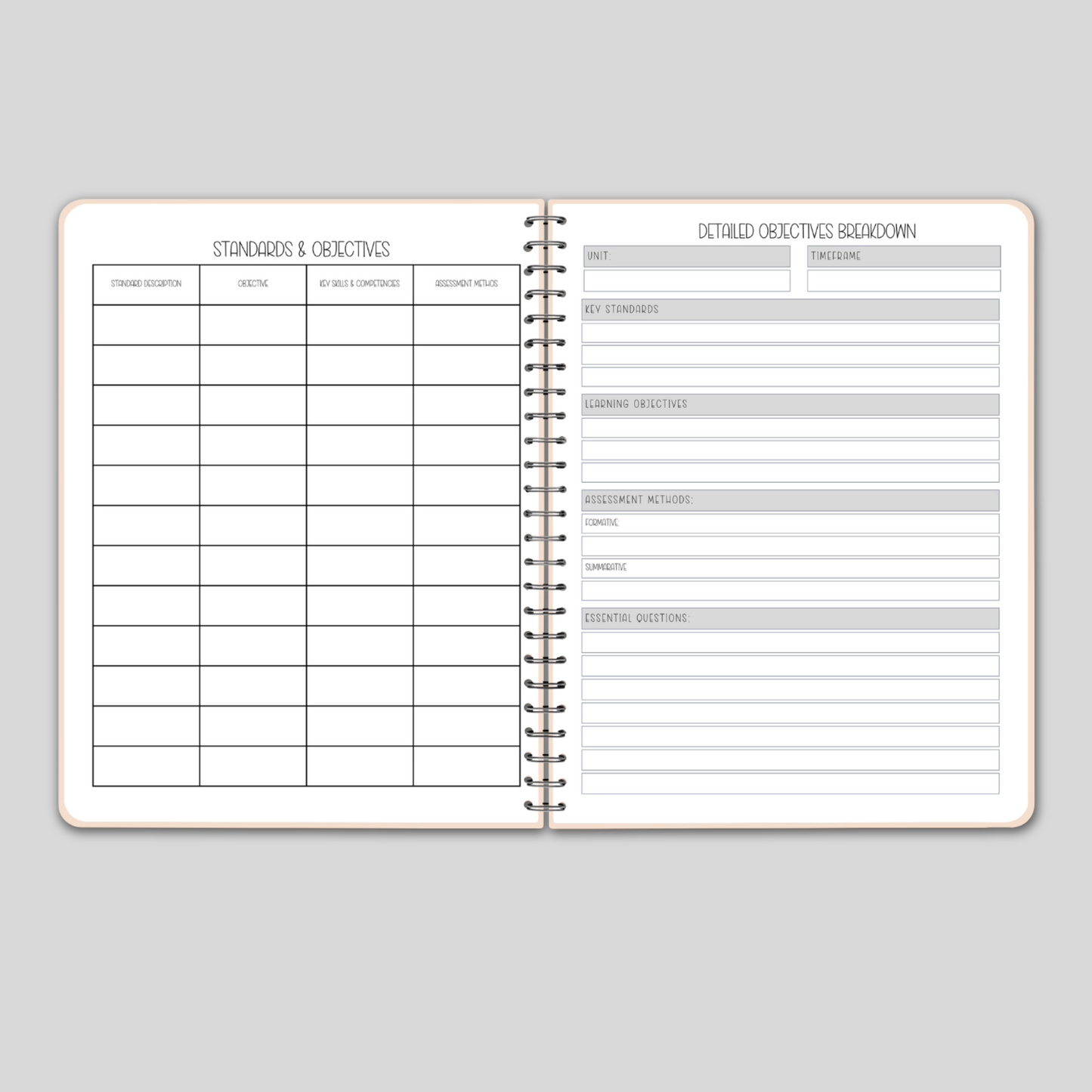 Curriculum Mapping Planner