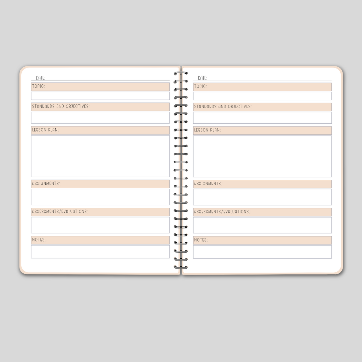 Teacher Daily Planner