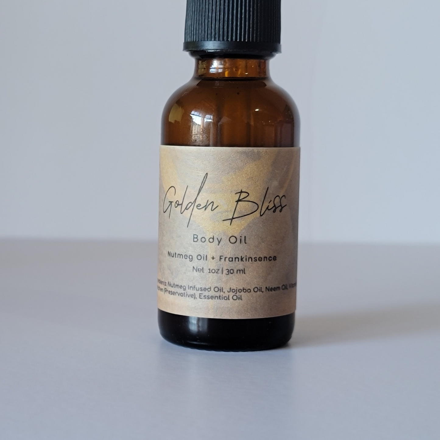 Golden Bliss Body Oil with Frankincense