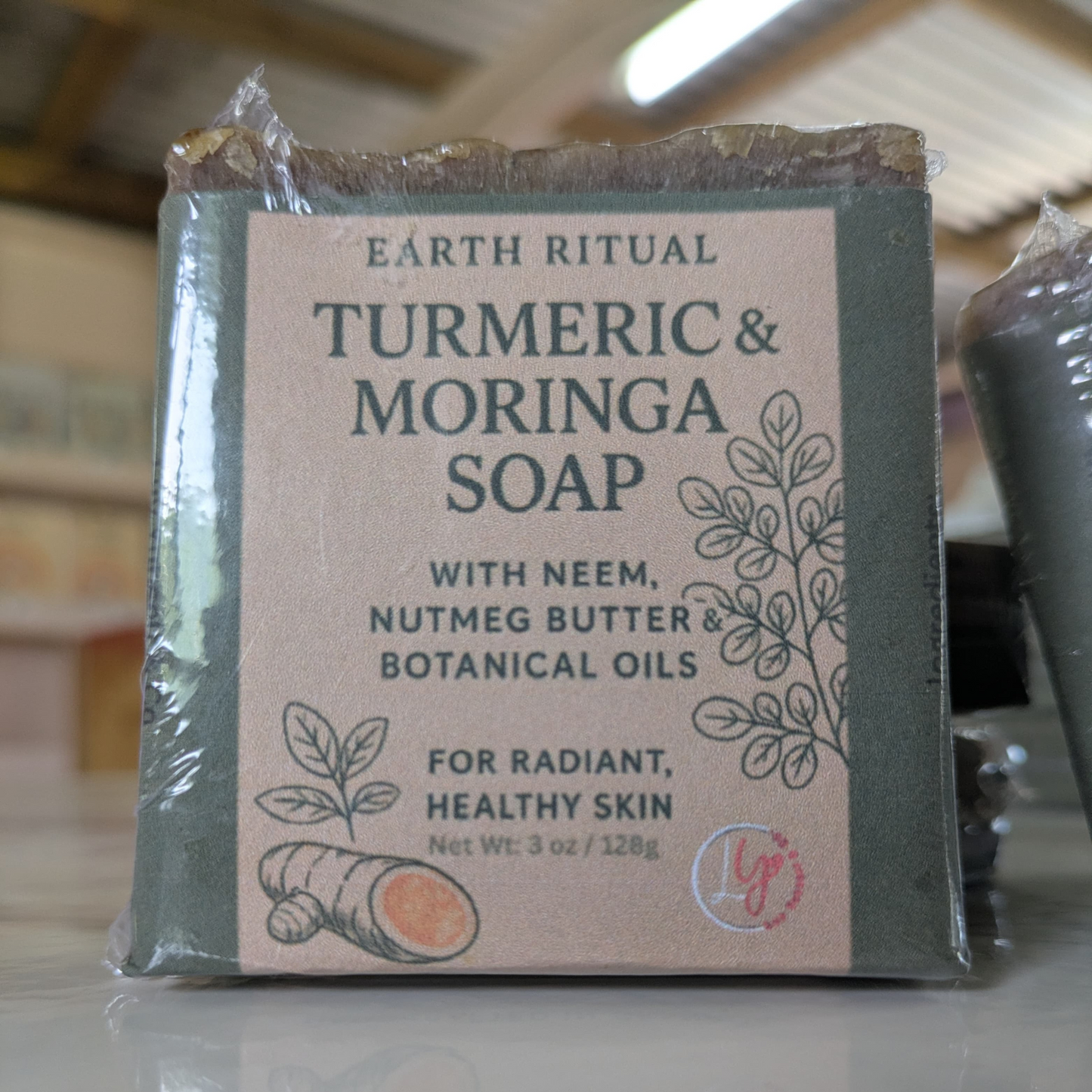 Earth Ritual: Turmeric & Moringa Soap