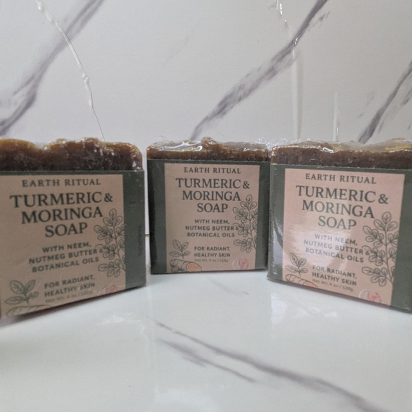 Earth Ritual: Turmeric & Moringa Soap