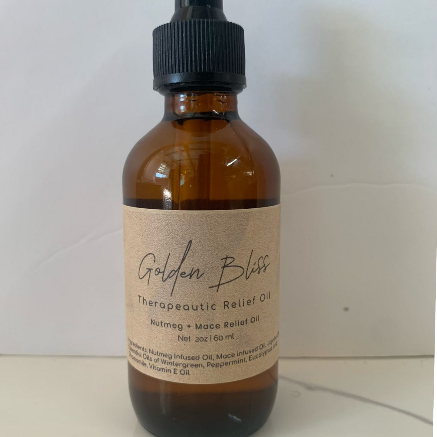 Golden Bliss Therapeutic Body Oil