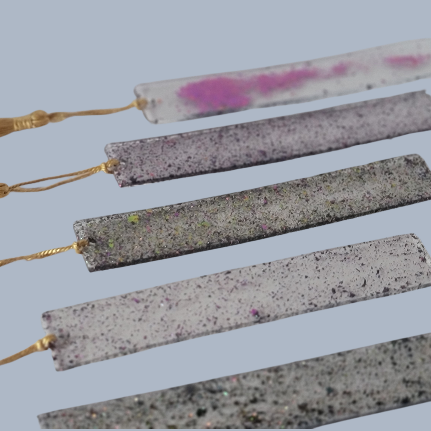 Resin Poured Bookmarks