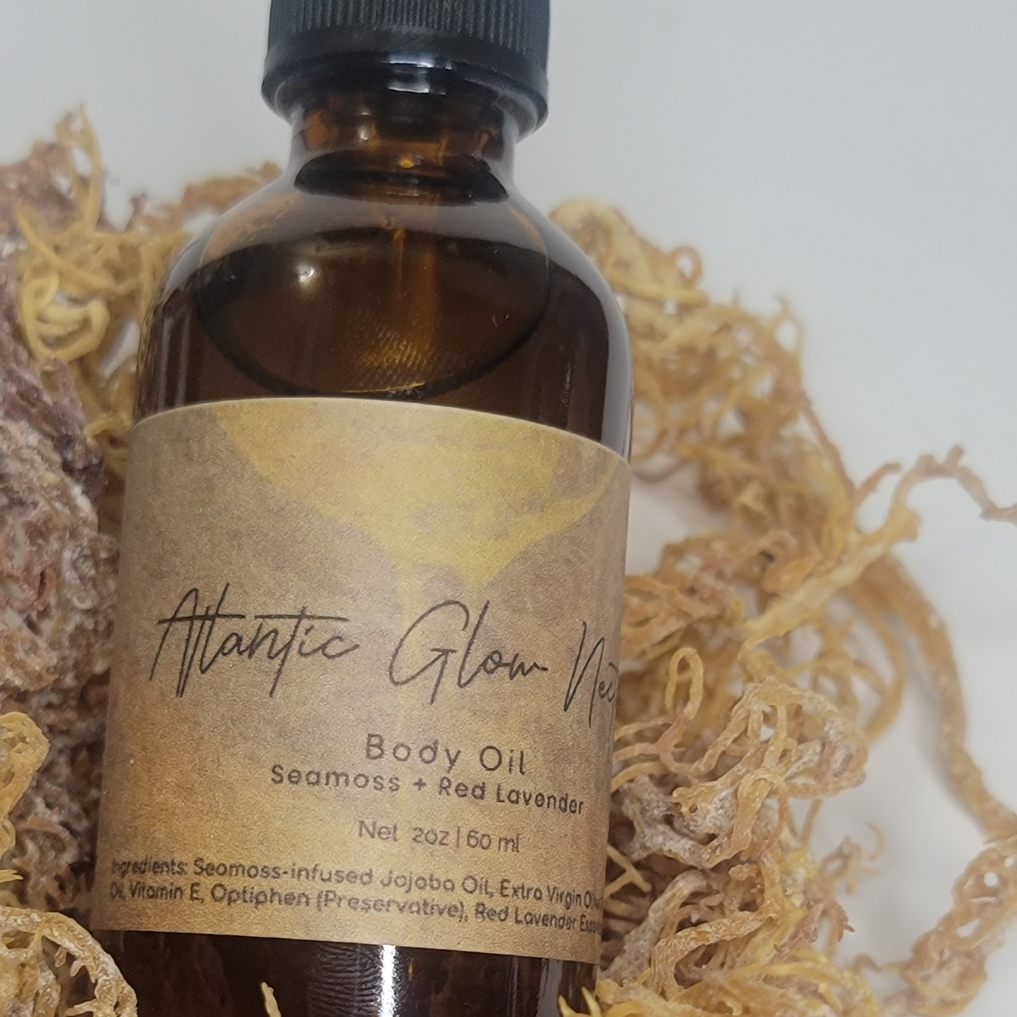 Atlantic Glow Nectar Body Oil with Red Lavender