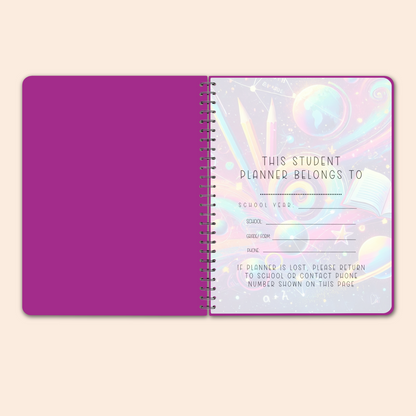 Undated Student Planner