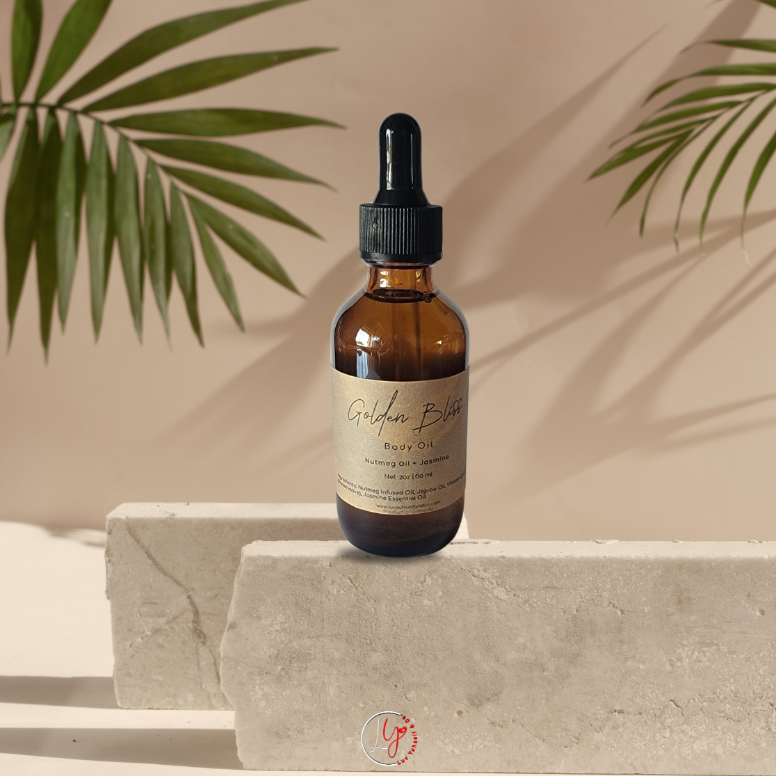 Golden Bliss Body Oil with Jasmine