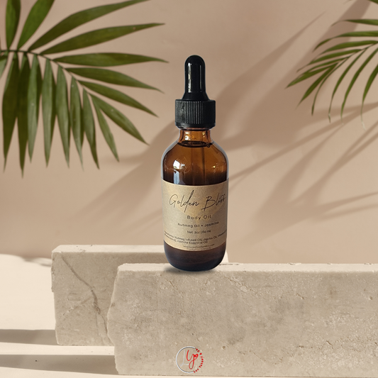 Golden Bliss Body Oil with Jasmine