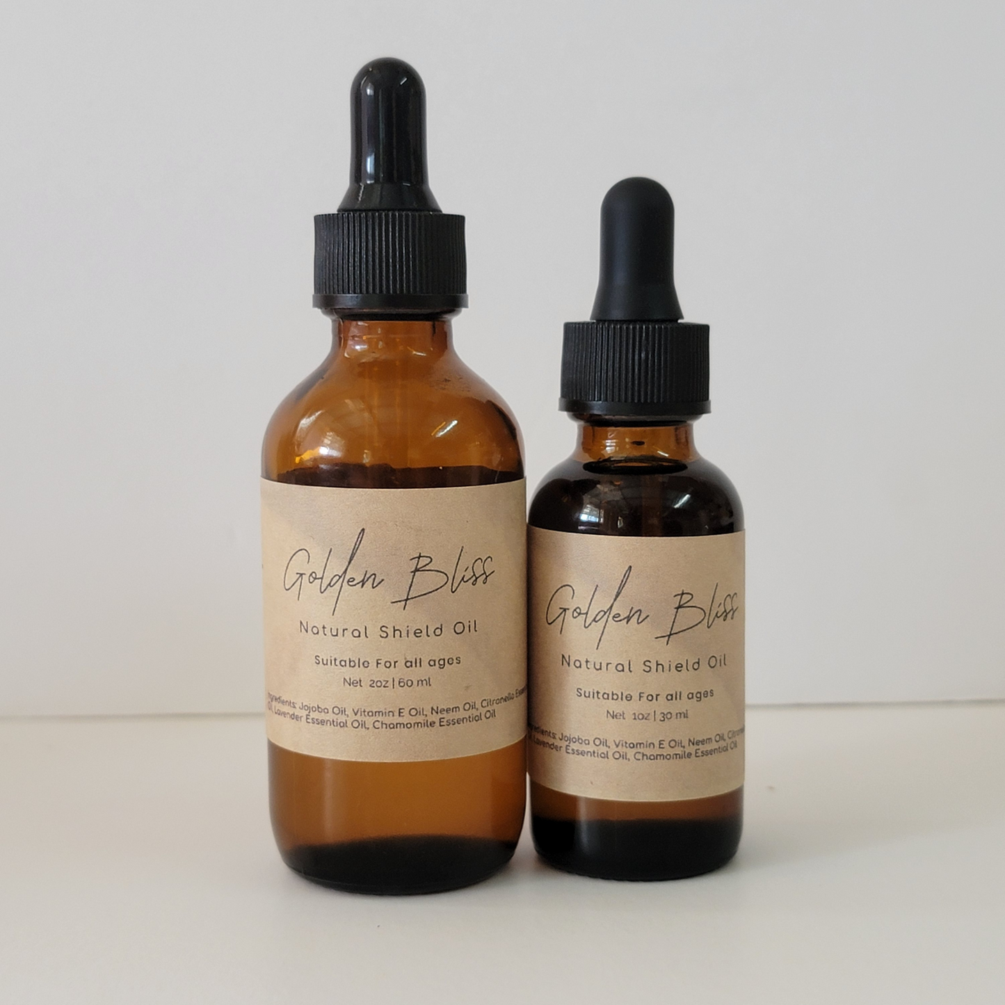 Golden Bliss Natural Shield Oil