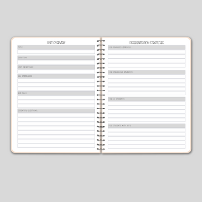 Curriculum Mapping Planner