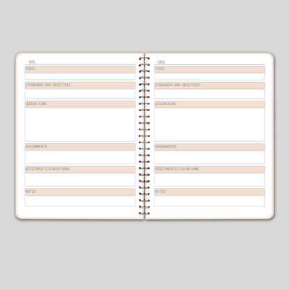 Teacher Daily Planner