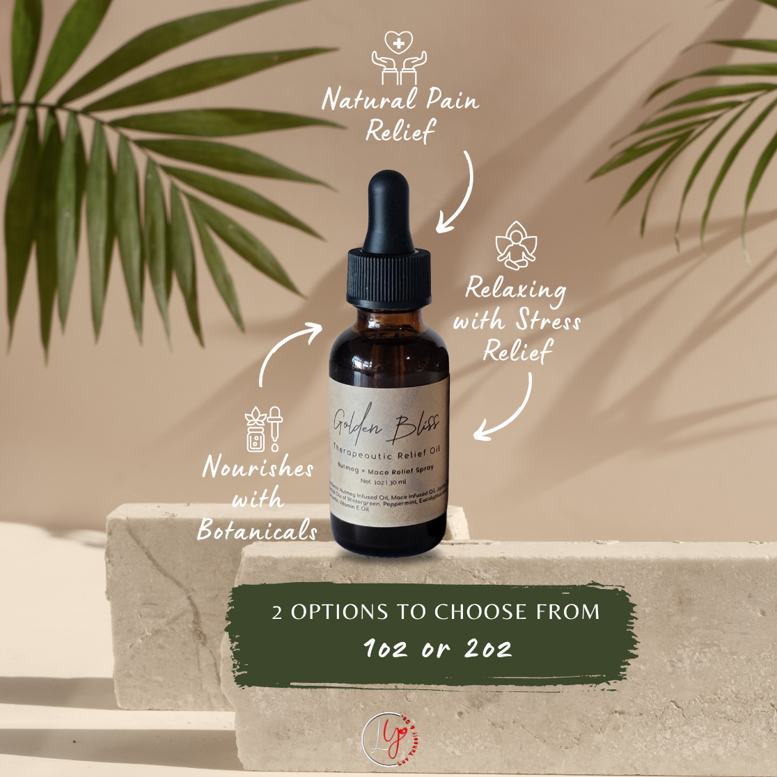 Golden Bliss Therapeutic Body Oil