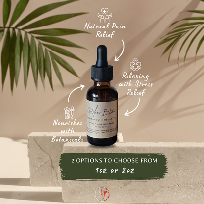 Golden Bliss Therapeutic Body Oil