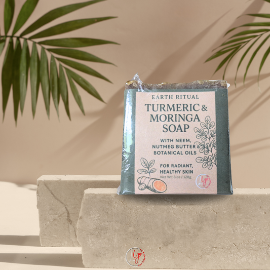 Earth Ritual: Turmeric & Moringa Soap