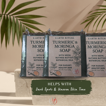 Earth Ritual: Turmeric & Moringa Soap