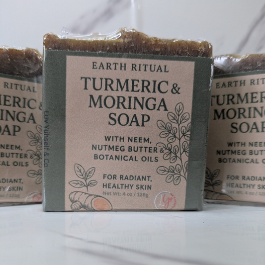 Earth Ritual: Turmeric & Moringa Soap