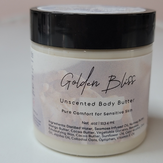 Golden Bliss Unscented Body Butter